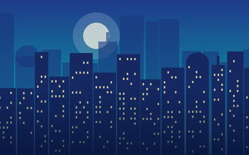 Illustration of the Ranchi skyline